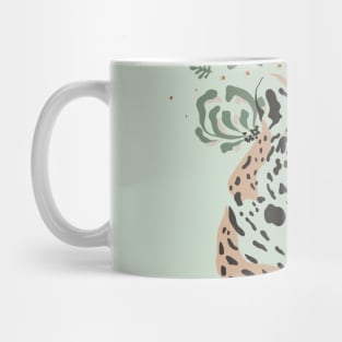 Leopard In The Jungle Mug